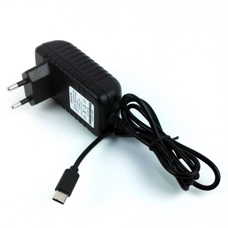 5v 3a Adapter Usb Type C Cable Eu Plug 